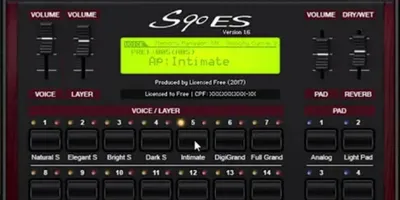 Yamaha S90 ES — Kontakt Library (14 Voices + 4 Pads)