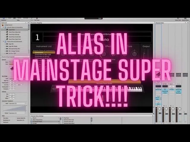 The Ultimate Trick for Saving RAM in MainStage: Use Aliases