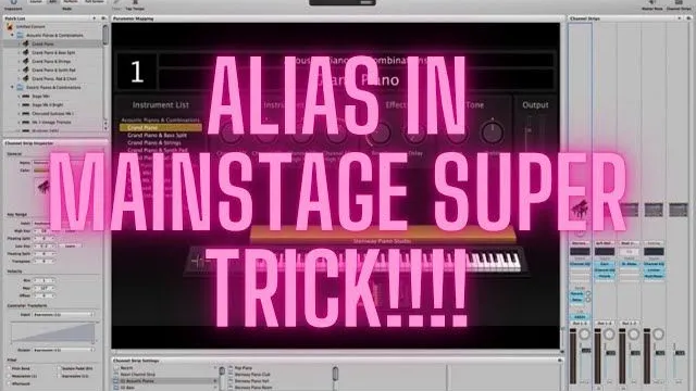 The Ultimate Trick for Saving RAM in MainStage: Use Aliases