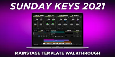 Sunday Keys 1.4 for Mac (.DMG) - The Ultimate Template for MainStage