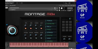 Yamaha Montage M8x — Library for Kontakt